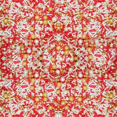 Confect 레드 화이트 & 골드 펄 케이크 스프링클 믹스 - 케이크 컵케이크 및 디저트를 위한 메탈릭 식용 장식 토핑 | 비건 글루텐 프리 너트 프리 콩 프리 유, FM13