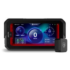 Pernis MS7000C 摩托車多媒體運動主機 6.26吋導航系統, 黑色, MS700C(單加盲點)