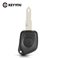 쿠쿠스토어 KEYYOU 1 버튼 키 원격 자동차 케이스 쉘 포브 푸조 205 수리