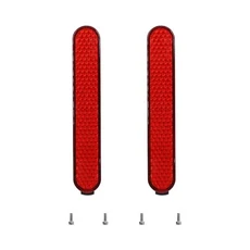 Xiaomi E-Scooter M365 PRO/PRO 2/1S /Essential/ Mi3 스쿠터 후면 안전 휠 허브 커버 부품 용 반사 보호 쉘, [03] 빨간