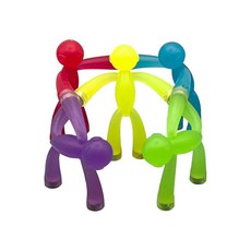 MAGMEN 향상된 그립 마그네틱 피젯 장난감 5팩 강력한 자석 - 여행 엔터테인먼트 감각 장난감 만 3-12세 ADHD 자폐증 어린이 - 조용한 교실 비행기 자동차 - 책상, MAGMEN 향상된 그립 마그네틱 피젯 장난감 5팩 강, 불투명 색상