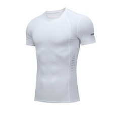 (공인기관 테스트완료) 컴프레션 스포츠 이너웨어 남자 테크핏 언더레이어 반팔 상의