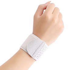 이중압박 손목보호대 메쉬 얇은 임산부 손목아대, 블랙