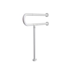 【海夫健康生活館】裕華 ABS抗菌系列 P型 面盆抗菌扶手 70X75cm 雙包裝(T-110B), 1個