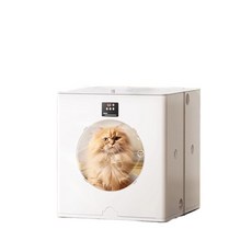 88L 접이식 펫드라이룸 고양이 반려동물 강아지 건조함 기계 고급형 내구성 강화 튼튼한, 1개, LED 디스플 스마트 속도+음이온, 기본 모델명/품번