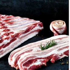 지리산 흑돼지 버크셔 K푸드 1kg 모음 3cm ( 캠핑용 ), 2개, 500g