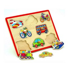 영유아 도형 퍼즐맞추기 원목블록완구 탈것A 일러스트 이야기블럭세트 일러스트퍼즐 그림퍼즐 나무퍼즐 꼭지퍼즐 직소퍼즐