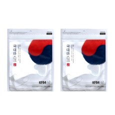 케이보건용마스크퓨어 KF94 소형(화이트) 10매, 5매입, 4개, 흰색