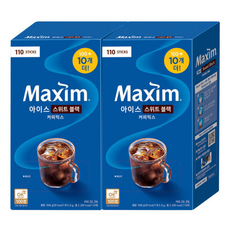 맥심 아이스 스위트블랙 커피믹스 x2, 800mg, 1개입, 1개