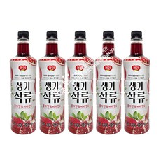 늘감사 생기석류 베이스 주스, 970ml, 5개