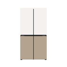 LG 디오스 오브제컬렉션 STEM 베이직 냉장고 (매직스페이스) H875GBC141 860L