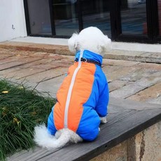 대형견 패딩 리트리버 진돗개 겨울 방한복 동복, 1개