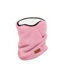 防寒口罩耳塞圍脖冬季圍脖多功能圍脖 彩色, 粉色