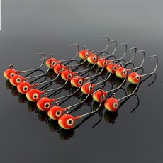 월광지그 지그헤드 레드야광헤드 벌크 20개입 볼락 전갱이 덕용 1g, 기본, 1.0g