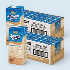 아몬드브리즈 저당 다이어트 아몬드 오트 190ml x 48팩
