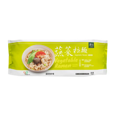 里仁 蔬菜拉麵 純素, 400g, 1個