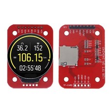 와이어 TFT 인터페이스 PCB LCD 28 인치 모듈 GC9A01 240X240 드라이버 디스플레이 원형 SPI RGB, 1.28 TFT d