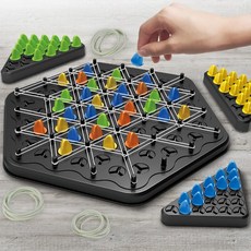 데스크탑 체인게임 고무밴드 보드게임 B1046, 없음