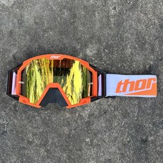 모토크로스 고글 오토바이 보호 방풍 MTB 남성용 선글라스 마스크 사이클링 ATV 레이싱 오프로드 스키, only goggles 9