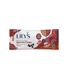 릴리스 세미-스윗 스타일 베이킹 칩 스테비아 스위튼드 45 % 코코아, 1개, 255g