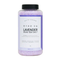 바스참 사해소금 라벤더 용기형, 1kg, 13개