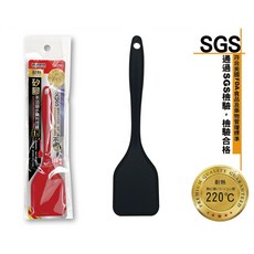 附發票 【 不沾鍋矽膠小鍋鏟 】 矽膠小鍋鏟 料理鏟 小煎匙 煎匙 煎鏟 鍋鏟 料理匙 炒菜匙 米諾諾, 1個, 紅色、黑色