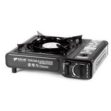 키친아트 휴대용 가스렌지 클래식, 검정, 1개