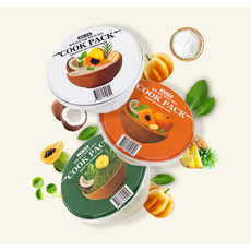 쿡팩 파우더워시 호박, 2개, 40g