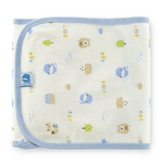 KUKU酷咕鴨 春夏印花肚圍 嬰兒肚圍 防踢被