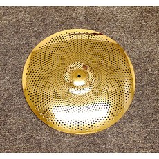 金色靜音銅鈸 低音量銅鈸 單片 適用於居家練習、小型演出與錄音室，享受不擾人的音樂體驗, 1個