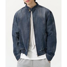 TOFFEE 빈티지 스냅 데님 블루종 자켓 (WASHED INDIGO) T4S-VSDBJ216 441853