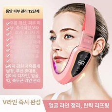 얼굴 리프팅기기 가정용 리프팅기 마사지 기능 피부 탄력, 걸핑크 얼음 12단계 주름 개선 빠른 V라인, 기본 모델명/품번