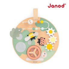 Janod 忙碌寶寶學習掛板 觀察力 想像力 手眼協調, 1個