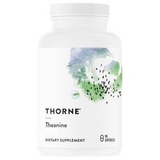 Thorne 茶胺酸素食膠囊, 90顆, 1罐
