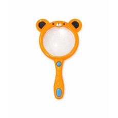 자연학습 곤충탐구 돋보기 확대경, 오렌지, 1개