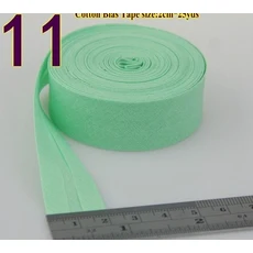 10 메터/몫 100% 코튼 바이어스 테이프 20mm 너비 3/4 인치철 단일 접이식 바인딩 바이어스 테이프 의류 공, 07 11, 01 20mm x 10Meters