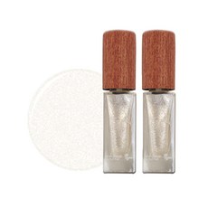 미크릿 냄새없는 비건 네일 6g 글램 화이트 2개