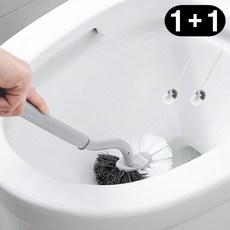 시그무드 쓱싹 변기솔 화장실 청소솔 1+1, 2개, 그레이