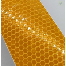 벌집 고휘도 반사 테이프 5cm x 3m 주황, 1개