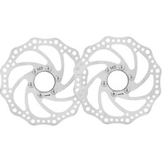 토메디 2PCS 160mm 디스크 브레이크 로터 스테인리스 플랜지 어댑터 로드 마운틴 바이크용 6볼트 자전거 키트 포함