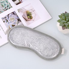 새로운 아이 마스크 뜨겁고 차가운 압축 얼음 냉각 플러시 아이스 슬리핑, g y B