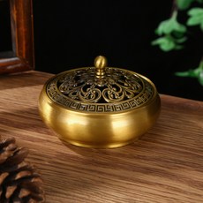 復古金蓮香爐, 平底金蓮香爐