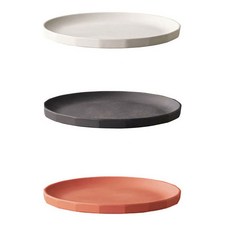 킨토 알프레스코 플레이트 접시 25cm, 블랙, 1개