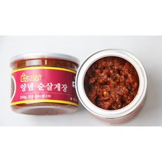 싸다구 양념 순살게장 250g, 1개