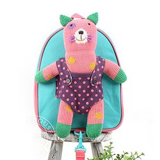 인형 미아 방지 가방 돌아기 외출 백팩 여아 남아 아기 여행 베이비 소풍 배낭 줄끈 포함