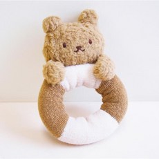 일본제 태교바느질 DIY키트 한글설명서 기요하라 곰돌이 딸랑이 인형 임산부 출산 선물, 1개