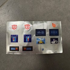 해즈브로 스타 옵티머스프라임 변신 콘보이, 스티커, 1개, 기본 색상