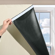 암막커튼 99.99% 빛차단 찍찍이 벨크로 암막커튼