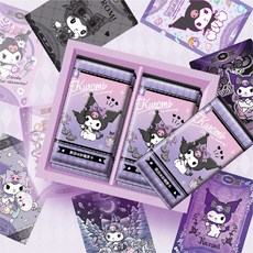卡樂購 Kuromi 酷洛米系列珍藏卡 5包入 卡冊, 1套, 卡包5入