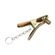 자전거 펌프 던롭 밸브 집게 어댑터 튜브 커넥터, 1개